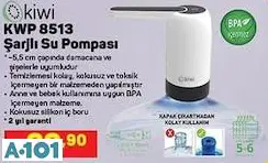 KİWİ ŞARJLI SU POMPASI